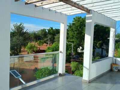Studio avec vue imprenable sur la brousse