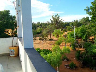 Studio avec vue imprenable sur la brousse